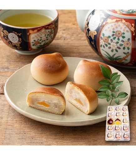 Amazon.co.jp: 【虎ノ門岡埜榮泉】 栗饅頭詰合せ 10個入 : 食品・飲料
